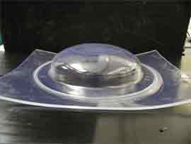 W-PVC Haube Klar D=315
